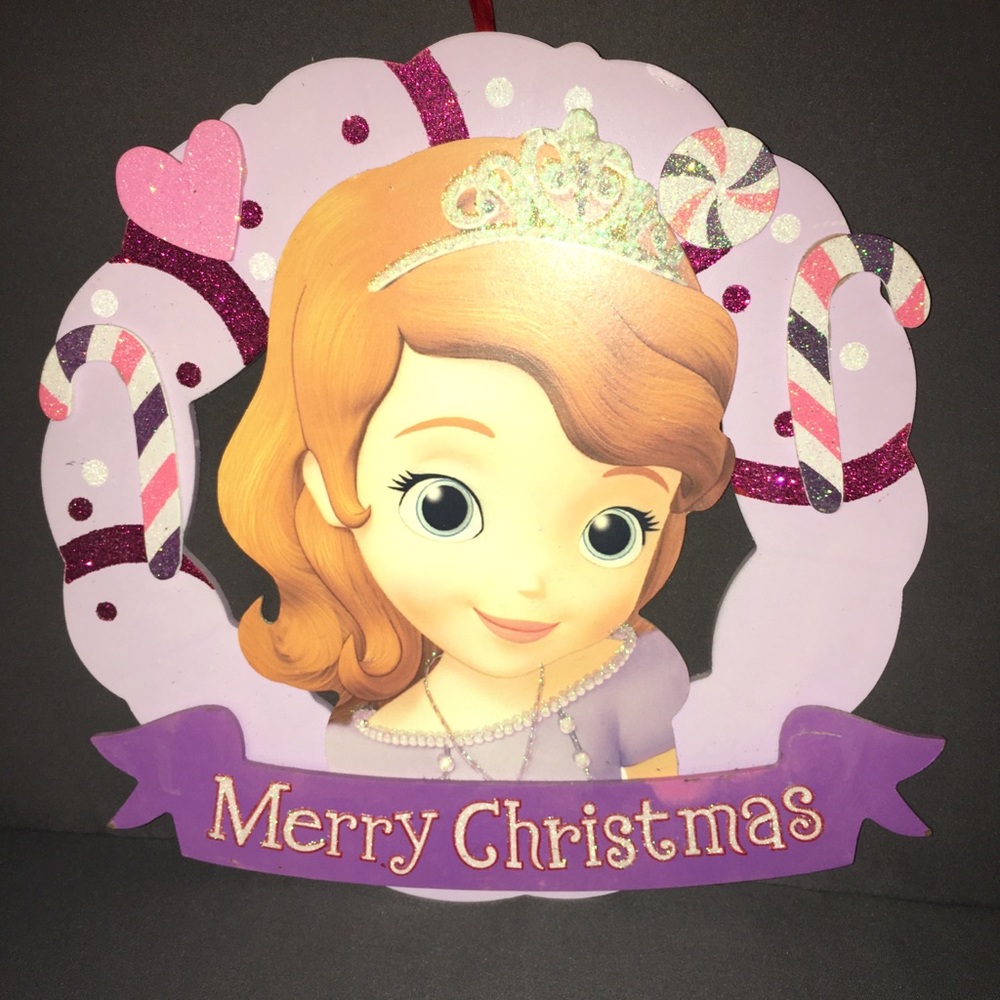 Sofia the first wall decoration